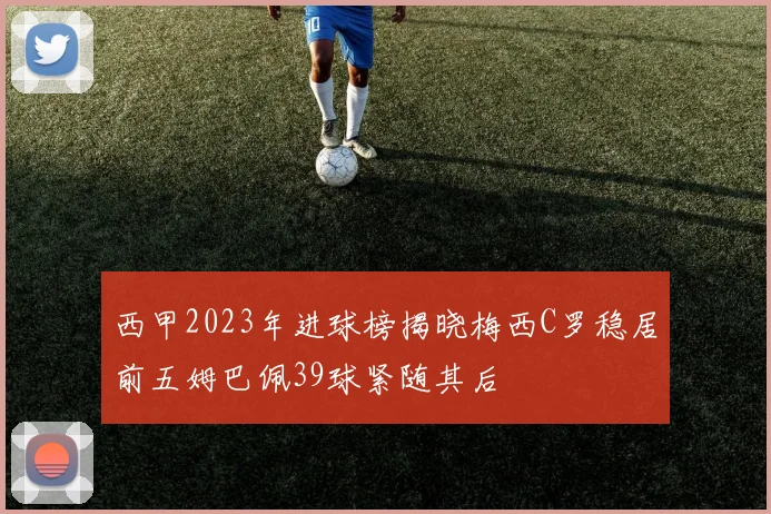 西甲2023年进球榜揭晓梅西C罗稳居前五姆巴佩39球紧随其后