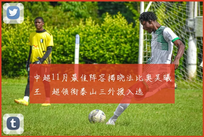 中超11月最佳阵容揭晓法比奥吴曦王燊超领衔泰山三外援入选